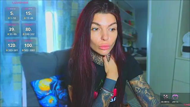 tattooedBabyy online show from 17, 5, 2026