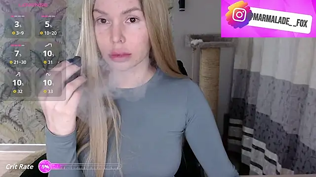 Marmalade Fox online show from 3, 3, 2026