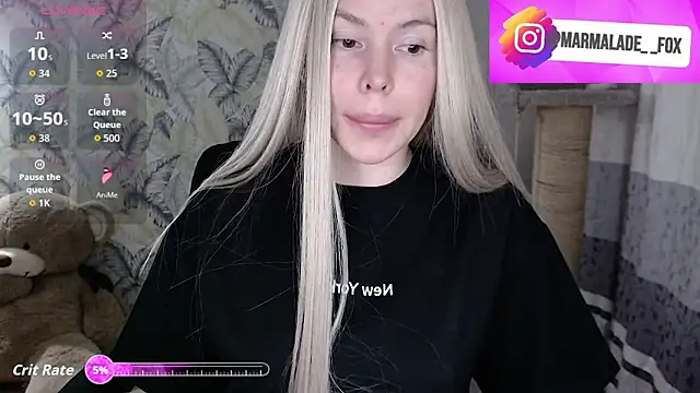 Marmalade Fox online show from 13, 3, 2026