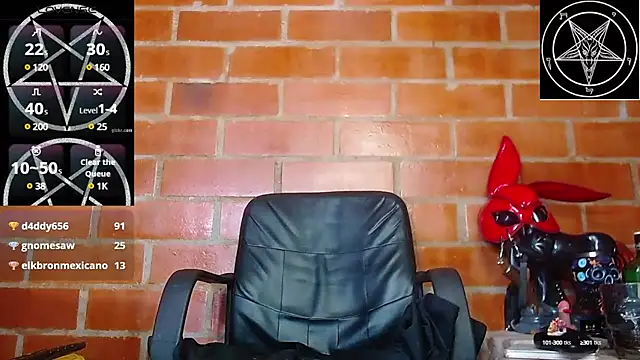 Domina Lilith online show from 27, 1, 2025