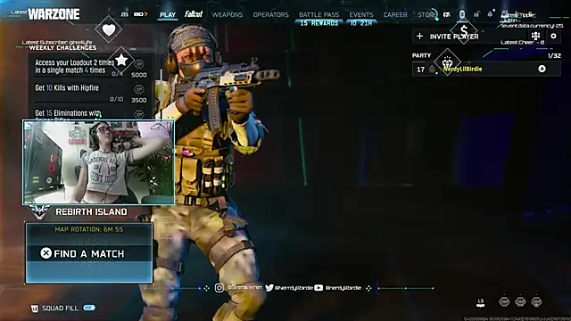 Nerdylilbirdie online show from 9, 1, 2026