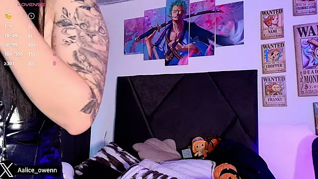 Aliceowenn online show from 25, 11, 2025