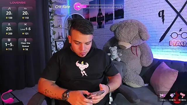 Snapshot of Naughty_Charly chatting on 3, 1, 2025 Naughty Charly online show from 3, 1, 2025