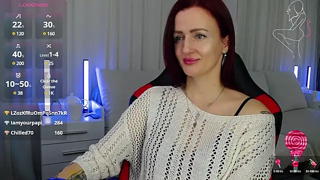Snapshot of ElisaJane chatting on 22, 1, 2025 ElisaJane online show from 22, 1, 2025