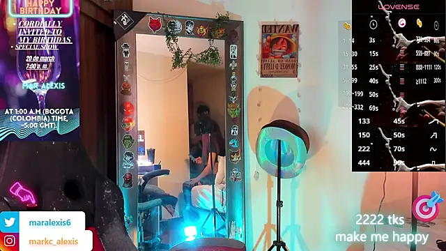 marckalexis online show from 13, 3, 2026