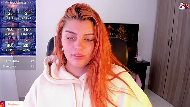 Fieryfenixx online show from 21, 12, 2024