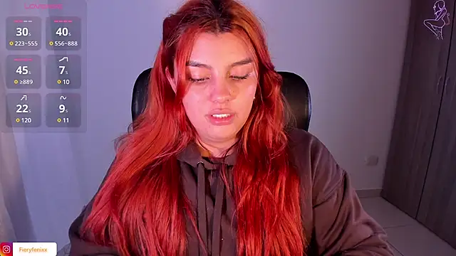 Fieryfenixx online show from 20, 1, 2025