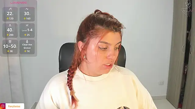 Fieryfenixx online show from 9, 3, 2025