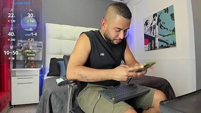 Snapshot of THIAGOXBIG chatting on 23, 1, 2025 THIAGOXBIG online show from 23, 1, 2025