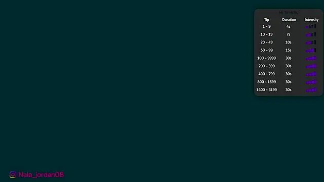 Nala j8 online show from 12, 3, 2026