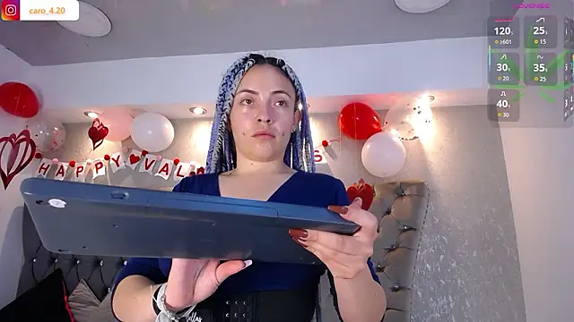 CaroFisher online show from 12, 2, 2026