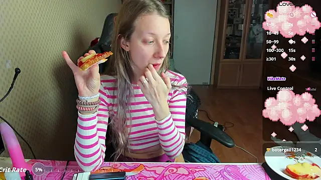 Snapshot of cutieMila chatting on 19, 12, 2025 cutieMila online show from 19, 12, 2025