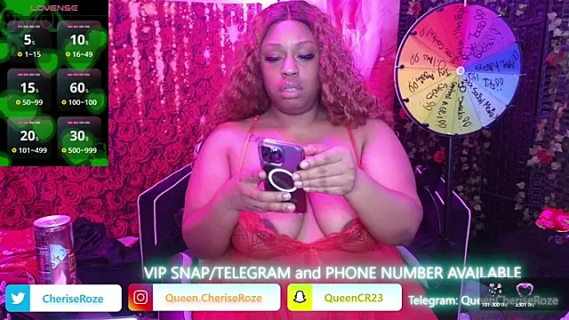 cheriserozequeen online show from 1, 3, 2025