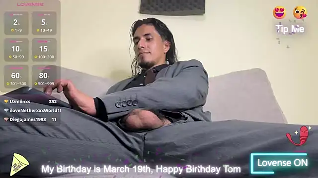Tom blunt96 online show from 20, 3, 2025
