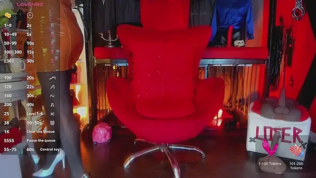 MistressAndre online show from 3, 3, 2025