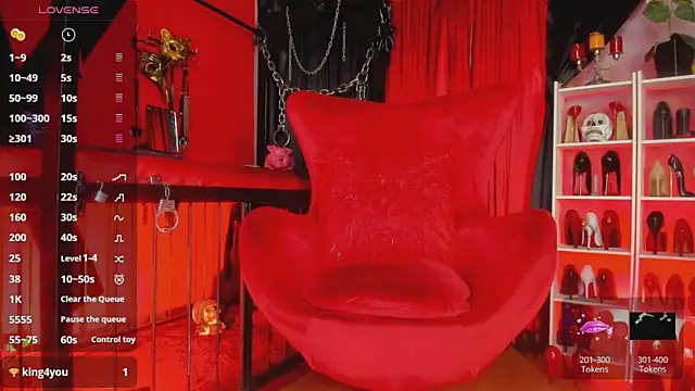 MistressAndre online show from 8, 5, 2026