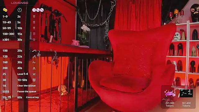 MistressAndre online show from 9, 5, 2026