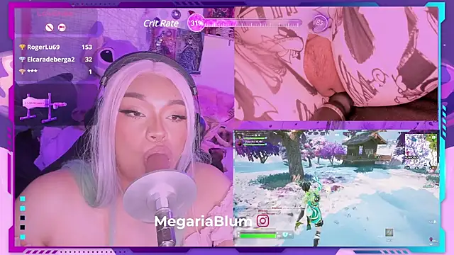 MegariaB online show from 20, 12, 2024