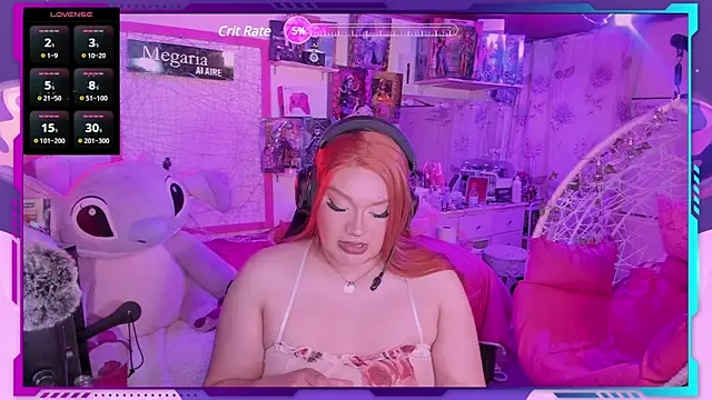 MegariaB online show from 9, 3, 2025