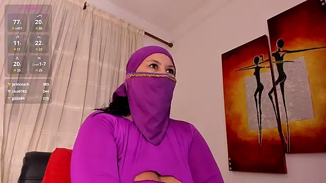 Amina hafsa online show from 22, 2, 2025