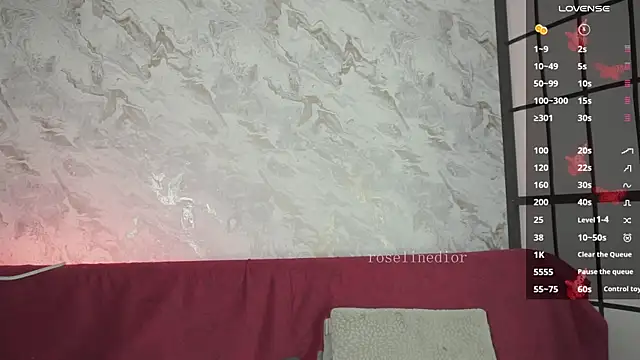 Snapshot of roselinedior chatting on 27, 3, 2026 roselinedior online show from 27, 3, 2026