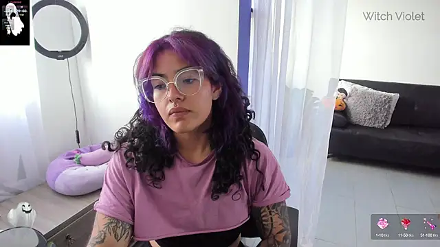 witchviolet online show from 23, 1, 2025