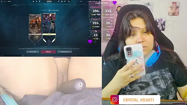 crystal7u7 online show from 28, 10, 2025