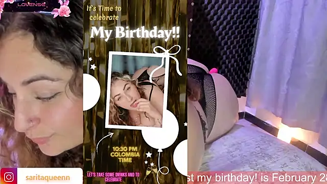 Snapshot of saara_queen_ chatting on 27, 2, 2025 saara queen online show from 27, 2, 2025