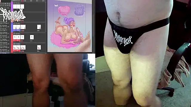 Snapshot of DrenchedArt chatting on 4, 10, 2025 DrenchedArt online show from 4, 10, 2025