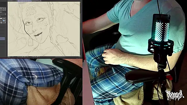 DrenchedArt online show from 6, 1, 2026