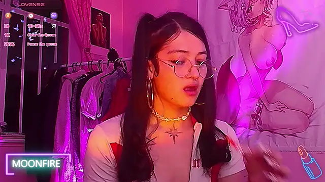 moonfiredancer online show from 3, 10, 2025