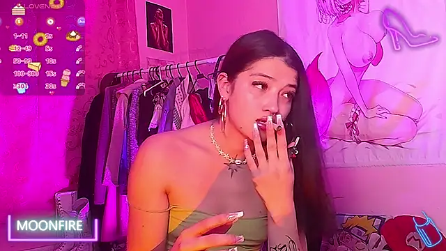 moonfiredancer online show from 4, 10, 2025