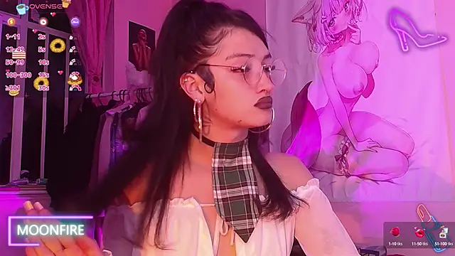 moonfiredancer online show from 11, 10, 2025