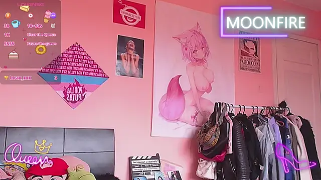 moonfiredancer online show from 13, 1, 2026