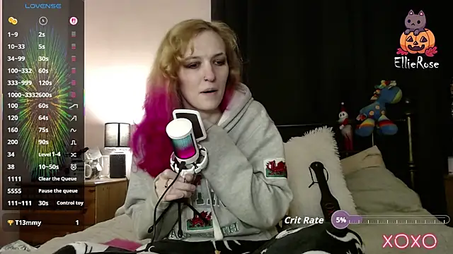 EllieeRose online show from 9, 1, 2026