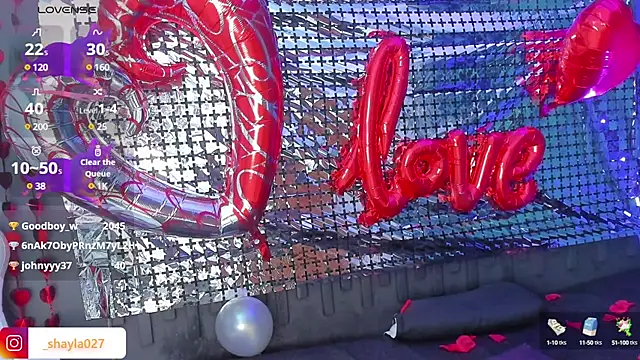 Snapshot of Shayla27 chatting on 13, 2, 2025 Shayla27 online show from 13, 2, 2025