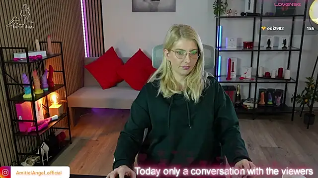 Amitiel Angel online show from 8, 11, 2025