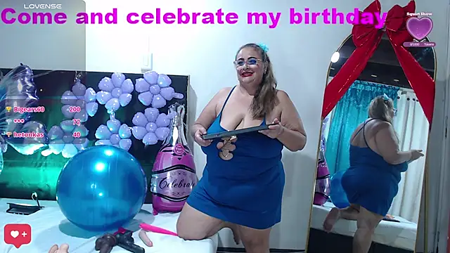 Snapshot of BBW_salome chatting on 9, 2, 2025 BBW salome online show from 9, 2, 2025