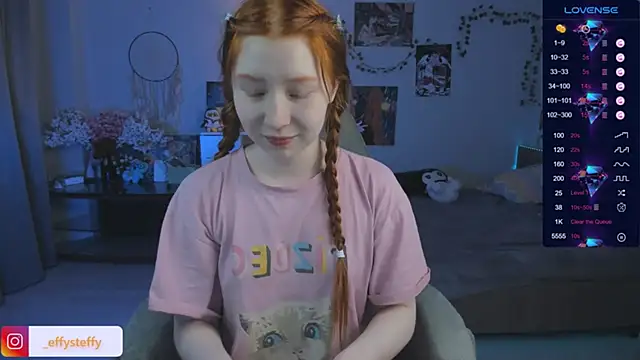 CallMeEffy1 online show from 9, 11, 2025