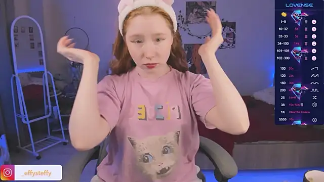 Snapshot of CallMeEffy1 chatting on 18, 3, 2026 CallMeEffy1 online show from 18, 3, 2026