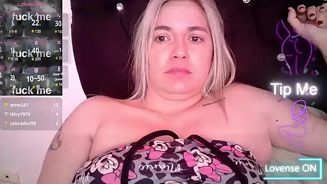 Izury Blondee online show from 21, 9, 2025