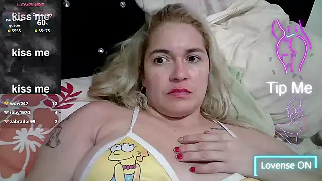 Izury Blondee online show from 24, 9, 2025