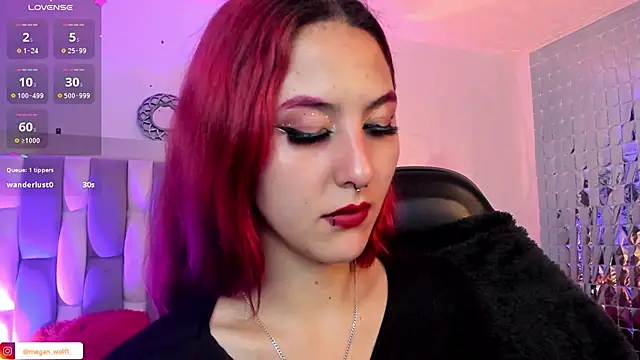 Snapshot of Megan_wolf1_ chatting on 31, 1, 2025 Megan wolf1 online show from 31, 1, 2025