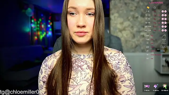 Snapshot of ChloeMillerMeow chatting on 17, 1, 2025 ChloeMillerMeow online show from 17, 1, 2025