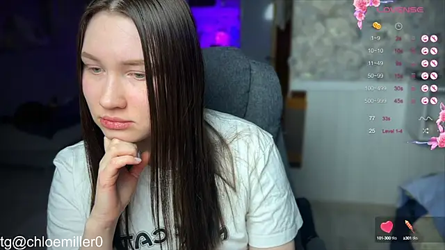 Snapshot of ChloeMillerMeow chatting on 10, 2, 2025 ChloeMillerMeow online show from 10, 2, 2025