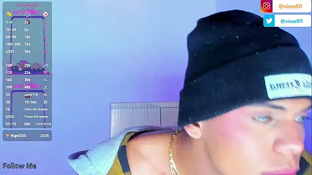 Snapshot of visaelX chatting on 3, 3, 2025 visaelX online show from 3, 3, 2025