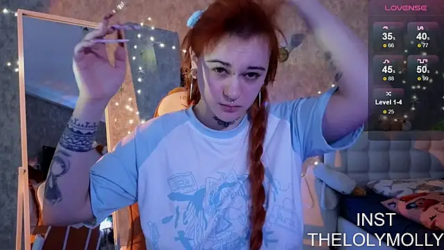 Snapshot of LolyMolli chatting on 7, 4, 2026 LolyMolli online show from 7, 4, 2026
