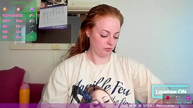 Snapshot of aaprill chatting on 14, 1, 2026 aaprill online show from 14, 1, 2026