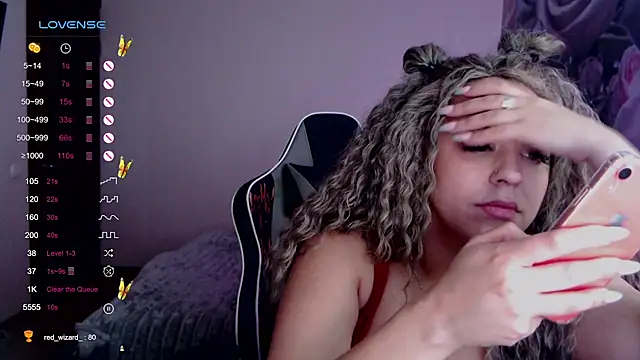 Snapshot of _Just_a_queen_3 chatting on 24, 1, 2025 Just a queen 3 online show from 24, 1, 2025