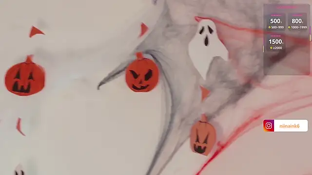 Snapshot of NinaInk chatting on 1, 11, 2025 NinaInk online show from 1, 11, 2025